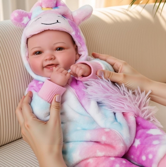 Realistic Baby Doll with Moveable Arms and Legs - Picture 10 of 12